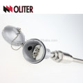 OLITER industrial water proof thread sheath k-type armoured thermocouple with stainless steel junction box